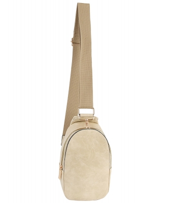 Fashion Sling Bag LQ286-1 BEIGE